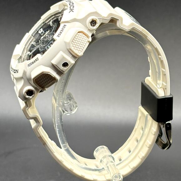 Casio G-Shock GMA-S110F-7A Tribal Rose White Analog Digital Women\'s Watch NIB main image 7